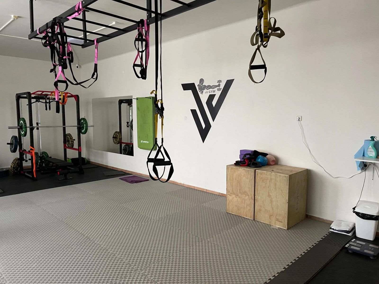 Interiér klubu JJGYM